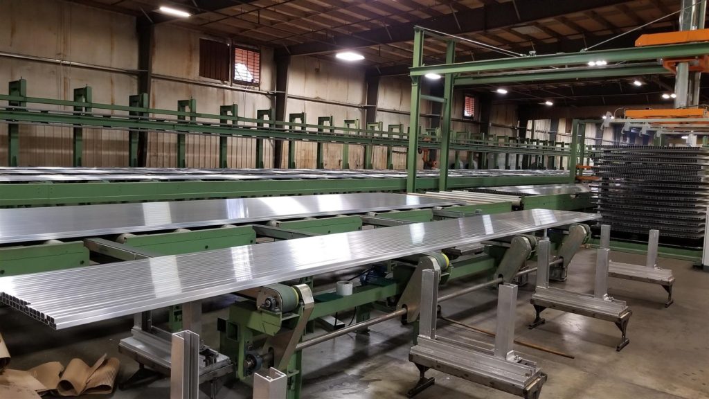 Postle Aluminum Packing Table