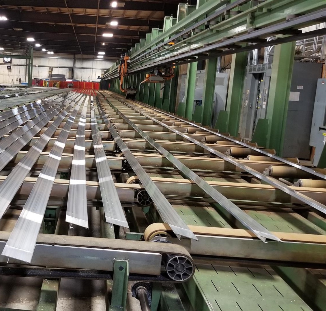 Postle Extrusion Runout Table